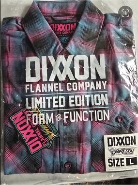 DIXXON Flannel Shreddy ✨LIMITED✨ NEW in bag